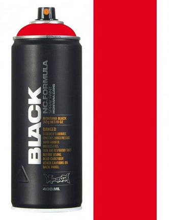Аерозольна Краска Montana BLK2093 Сигнально-червоний (Code Red) 400мл, фото 1