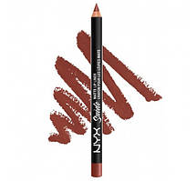 Матовий олівець для губ NYX Cosmetics Suede Matte Lip Liner 1 г Alabama (SMLL34)