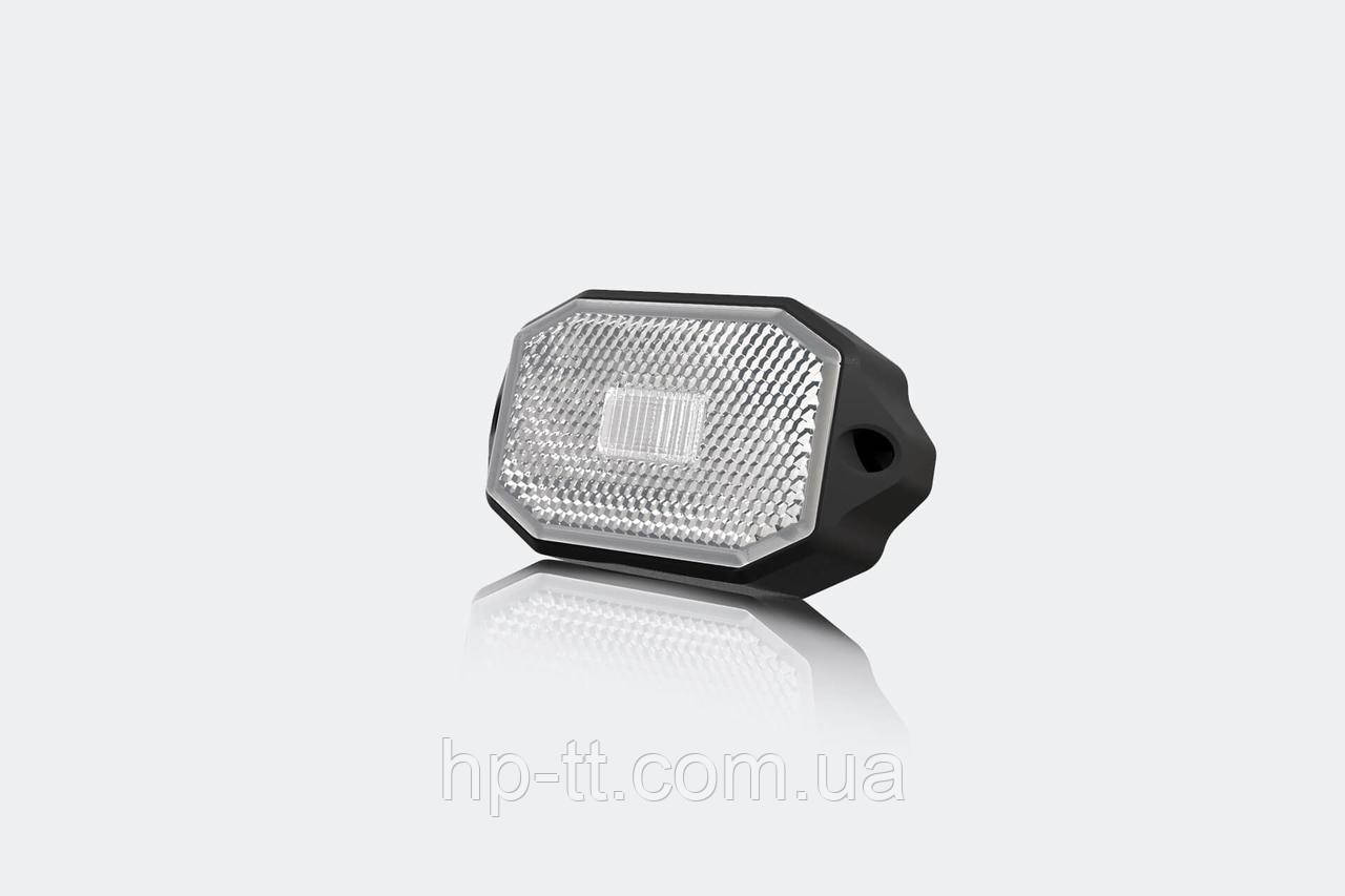 Ліхтар габаритний Fristom білий зі світловідбивачем FT-069 B LED