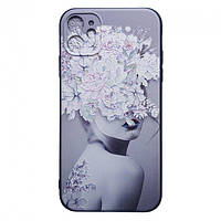 Чохол-панель для телефона Apple iPhone 11 Pro Alitek Дівчина з квітами