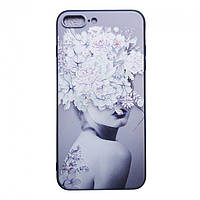 Чохол для Apple iPhone 7 Plus / 8 Plus Alitek Дівчина з квітами