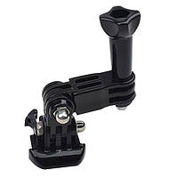 Комплект кріплення засувка + подовжувальні поворотні перехідники + болт для екшн камер GoPro, SJCam, Xiaomi Alit