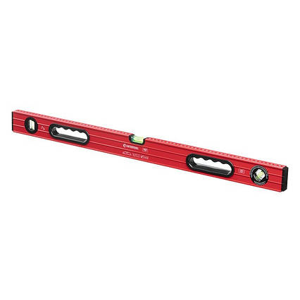 Рівень із поворотною капсулою 800 мм, 3 очі INTERTOOL MT-1268