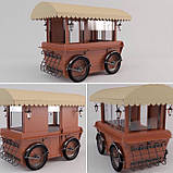 Кіоск карета з вікном на роликових колесах. Для кави та фаст-фуду., фото 5