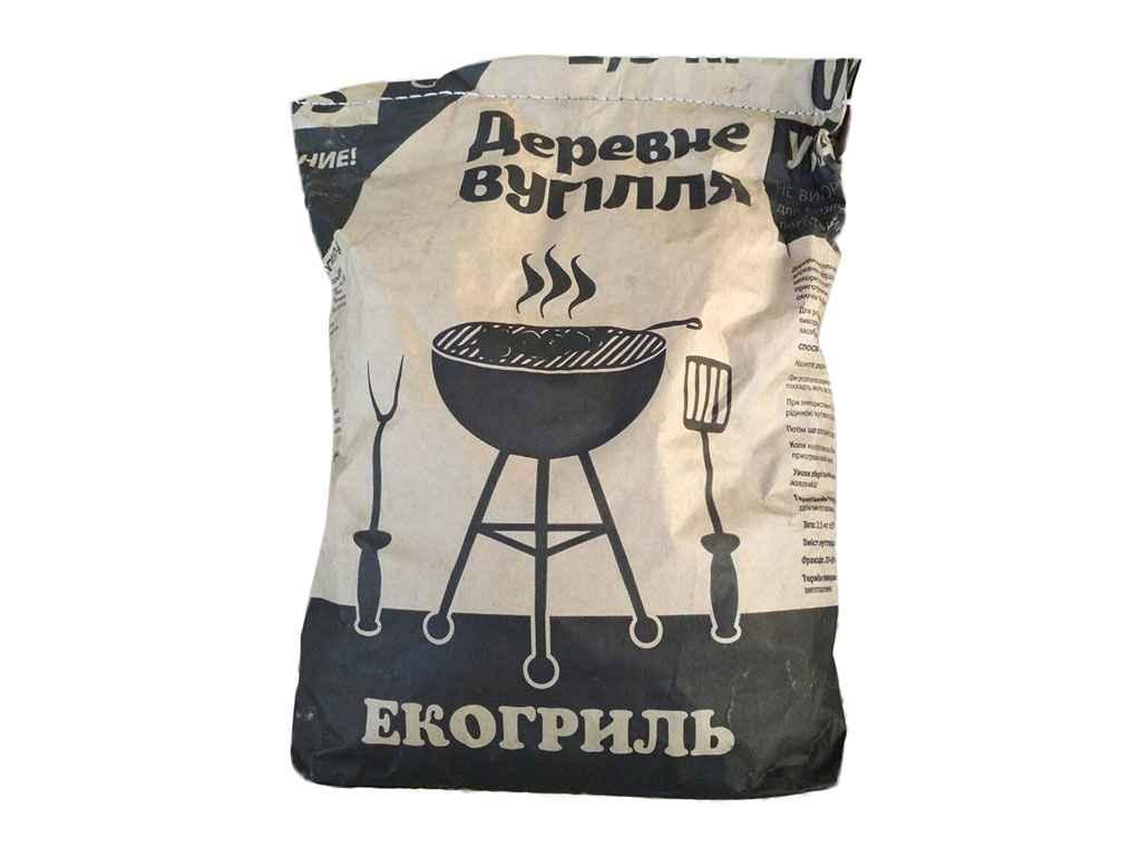 Деревне вугілля 2,5кг ТМ ECOGRILL, фото 1