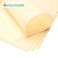 УЦІНКА! Фоаміран АНТИЧНИЙ БІЛИЙ, 20x30 см, 0.8-1.2 мм, Іран