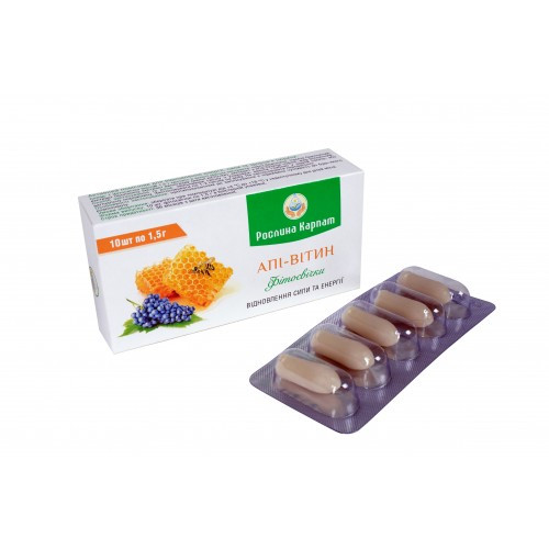 Фітосвічки Апі-вітін (10 шт.) - ефективний помічник для відновлення та нормалізації функціонування органів