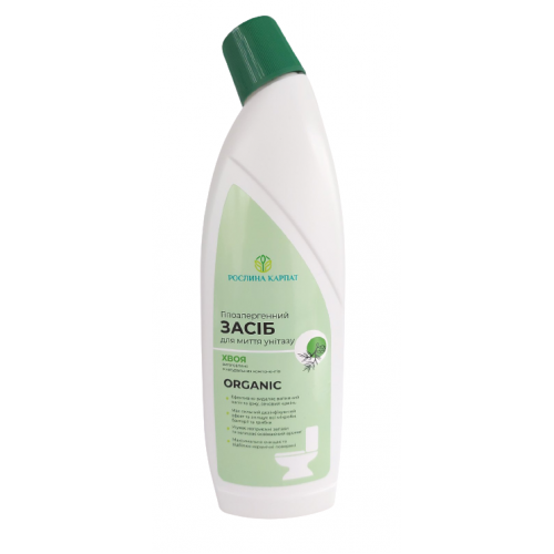 Засіб для миття унітазу (1000 мл.) – ефективно видаляє вапняний наліт, іржу та сечовий камінь.