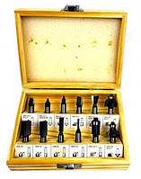 Набор фрез AL-FA  ALRBS35-12  - 12 шт