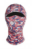 Балаклава Chaos Mistral Junior All Over Balaclava S/M, Зима, Синій рожевий