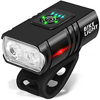 Акумуляторний велосипедний ліхтар Bike Light BK-02 Pro, 2XPE | Велофара на кермо