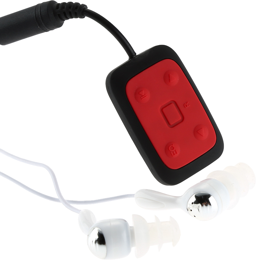 Водонепроникний MP3-плеєр + ремінь, 8GB, FM-радіо. Бери музику із собою під воду!