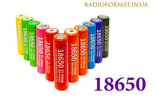 Акумулятори Li-Ion 18650, комплектуючі для збирання батарей