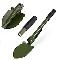 Туристична складна саперна лопата 5 в 1 в чехлі