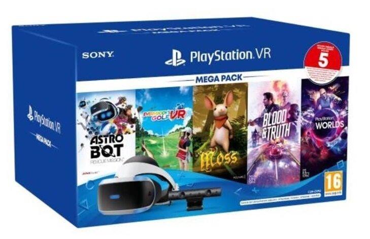 Шолом віртуальної реальності Sony PlayStation VR V2 MegaPack + PS Camera V2 +5игр