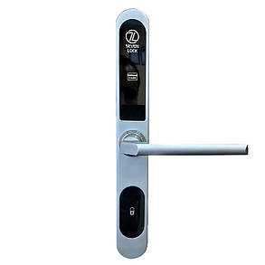 Електронний RFID замок для офісів SEVEN LOCK SL-7737S silver ID EM, фото 2