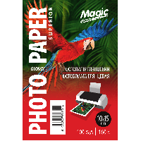 Глянцевая фотобумага 10х15 160 г /м² Magic Superior (100 листов)  Фотобумага для принтера 160 грамм.