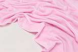 Велюр х/б колір бейбі пінк ОПТ-0027, фото 2