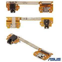 Шлейф для Asus Nexus 7 Google, конектора навушників, конектора заряджання, з компонентами, оригінал