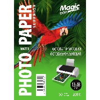 Матовий фотопапір 13х18  200 г/м² (50 аркушів)