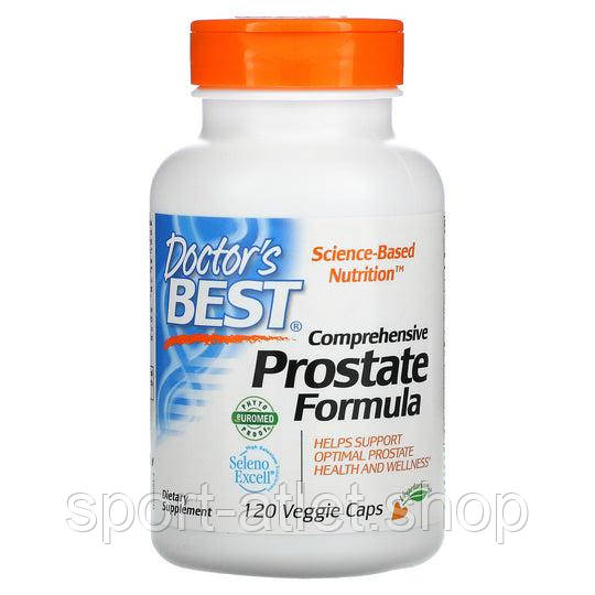 Натуральна добавка Doctor's Best Comprehensive Prostate Formula, 120 вегакапсул