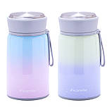 Термос харчовий обідній для супу Kamille Фіолетовий 800мл з нержавіючої сталі KM-2097, фото 2