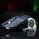 Мишка ігрова дротова GAMING MOUSE X6 / Геймерський контролер / Дротова мишка з підсвічуванням, фото 5