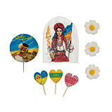 Набор топперов "Стоп війні", фото 4