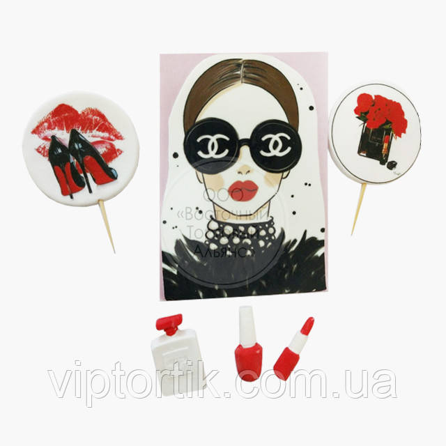 Набір топерів "Шанель", фото 1