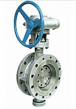 Затвор дисковий фланцевий нержавіючий з ексцентричним диском Ду 50 Ру 16