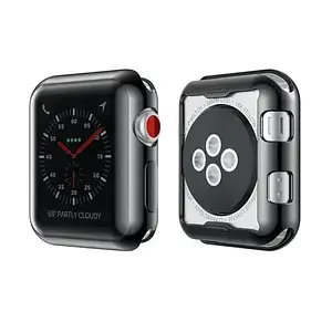 Чохол-накладка DK Silicone Face Case для Apple Watch 38mm (black)