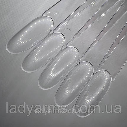 002 ОВАЛ. ПРОЗОРІ тіпси-віяло на кільці Lady Arms, фото 1