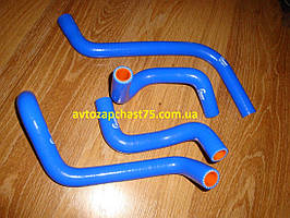 Патрубки пічки Ваз 2108, 2109, 21099, 2113, 2114, 2115 силіконові (Tempest, Тайвань)