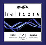 Струни для контрабаса d'addario HS610 3/4M Helicore Solo 3/4M, фото 3