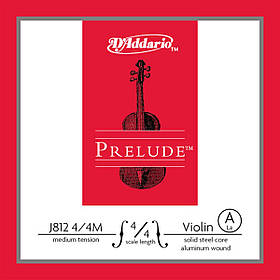 Струна для скрипки D`ADDARIO J812 4/4M Prelude A 4/4M