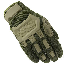 Захисні рукавички (армійські, військові) на липучці FQ16SDF0207 Оливковий, M