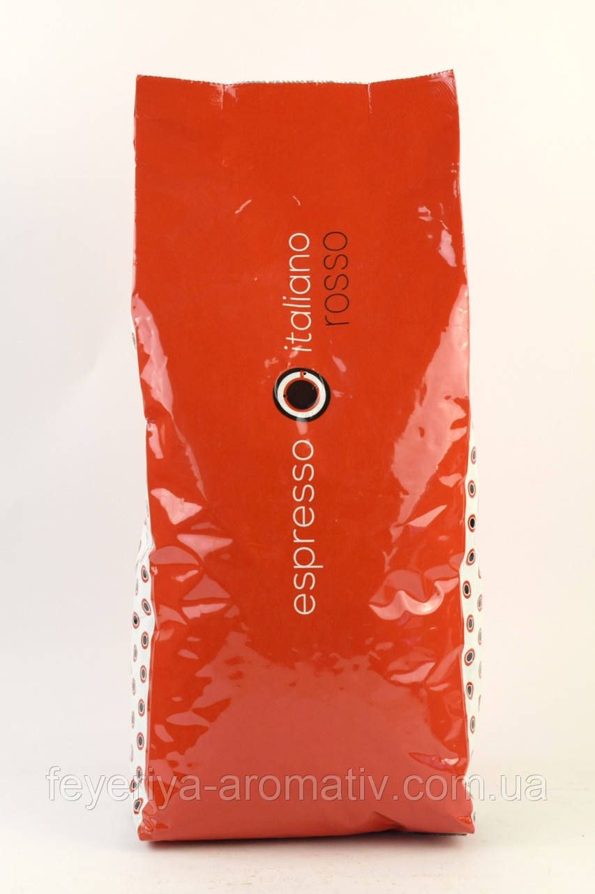 Кава в зернах Espresso Italiano Rossa 1кг. (Польща)