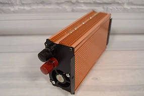 Перетворювач 1000W + зарядка (чиста синусоїда), фото 3