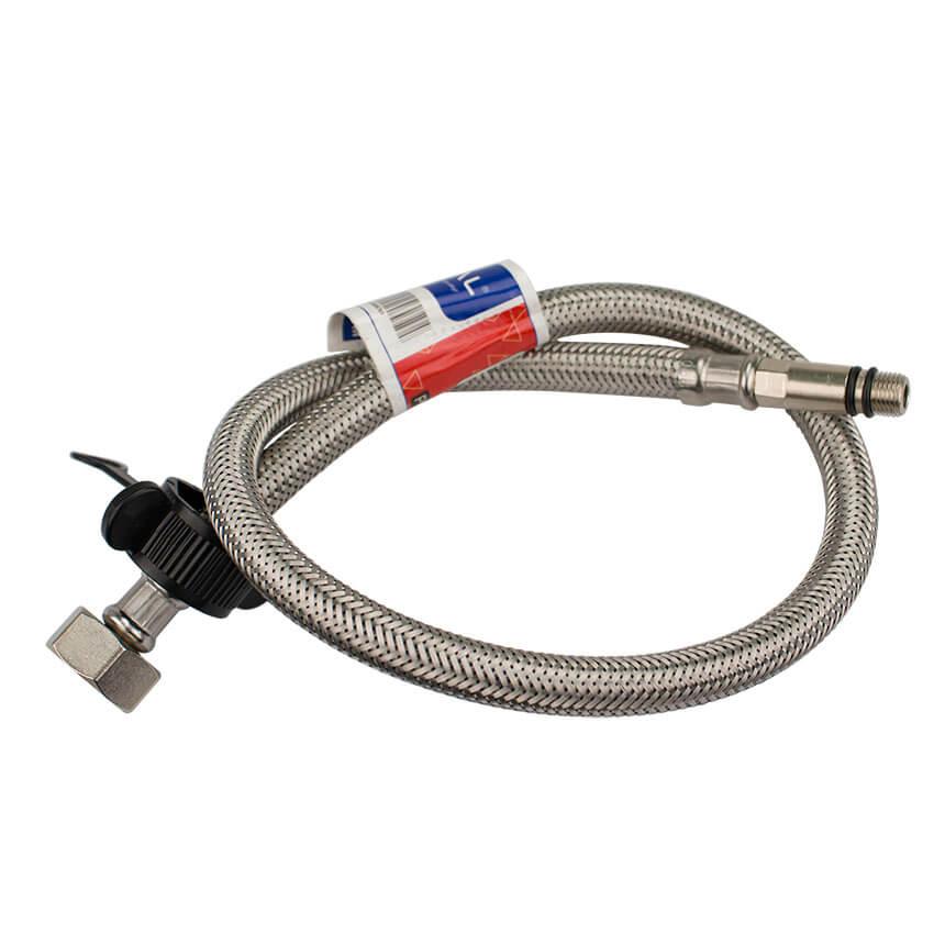 Гнучка підводка для змішувача ITAL Pro-Flex 80 см M10x1/2" довгий
