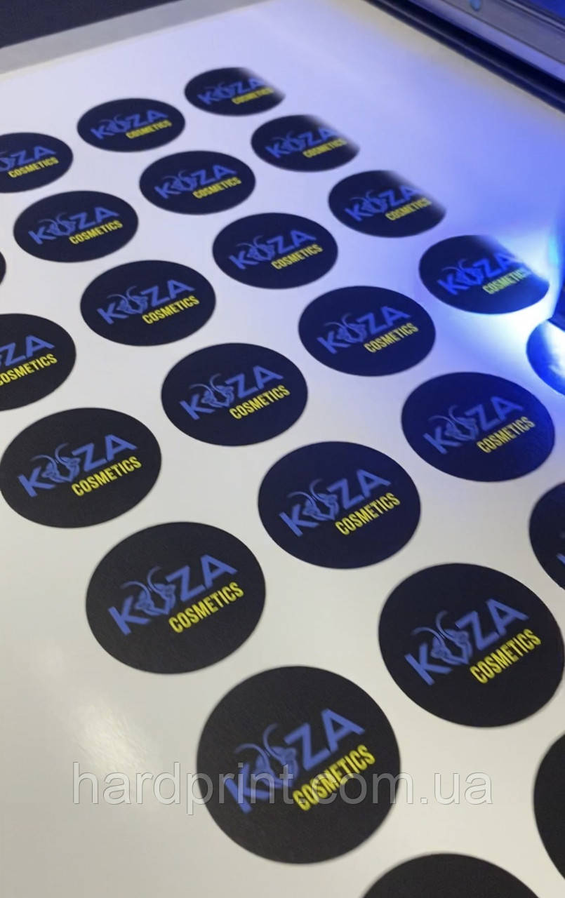 Стикеры. Печать стикеров. Наклейки. Белая и прозрачная основа, цена 440 ...