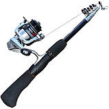 Вудочка + спиннінґ Два риболовлі набори Fish King зібрапі, фото 6