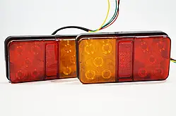 ФОНАР ЗАДНЯ LED (12V 150ММ Х 80ММ Х 22ММ) УНІВЕРСАЛЬНИЙ СТОП ГАБАВІТ