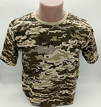 Тактична військоква чоловіча футболка піксель ЗСУ 46-60