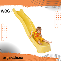 Дитяча гірка пластикова 3 м (Бельгія) Жовта AS