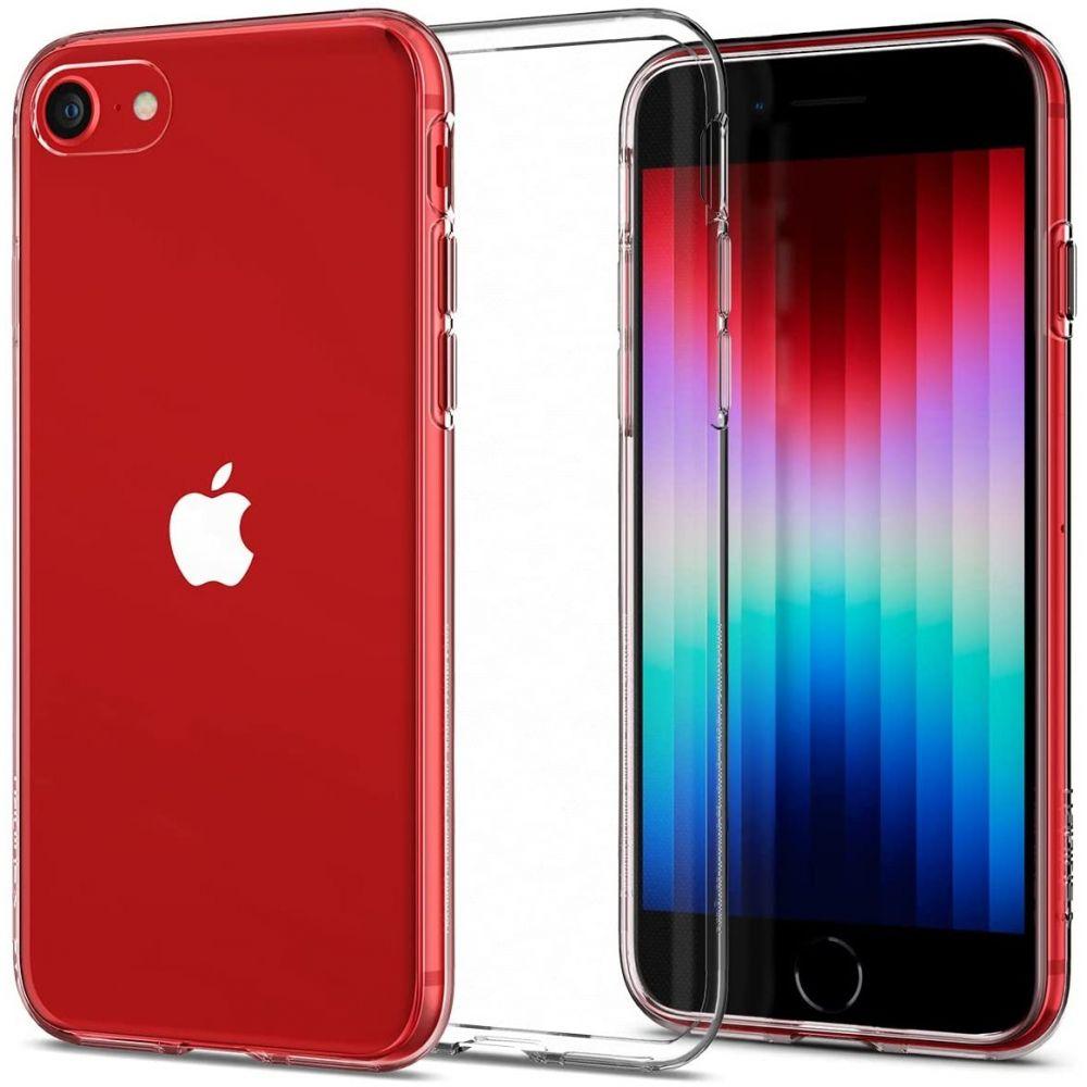 Чехол Spigen для iPhone SE 2022/ 2020/ 8/ 7 - Liquid Crystal, Crystal Clear (042CS20435)