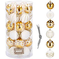 Набір ялинкових куль Springos d=5 см 30 шт CA0153