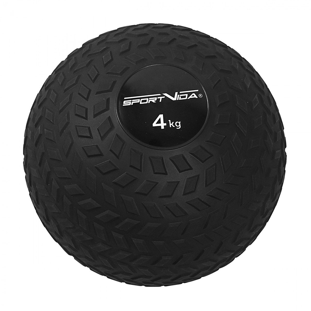 Слембол (медичний м'яч) для кросфіту SportVida Slam Ball 4 кг SV-HK0346 Black Original