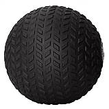 Слембол (медичний м'яч) для кросфіту SportVida Slam Ball 4 кг SV-HK0346 Black Original, фото 3