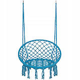 Крісло-гойдалка підвісне плетене Springos SPR0025/SPR0011, фото 5
