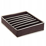 Органайзер для зберігання білизни шкарпеток аксесуарів Springos HA3028 30 x 30 x 10 см 7 секцій, фото 6